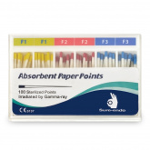 Штифти паперові PROTAPER ASSORTED F1-F2-F3, 100 шт.