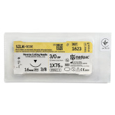 SILK 3/0, голка 16 мм, 3/8, зворотно-ріжуча, 75 см