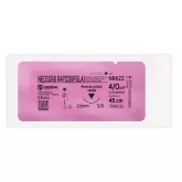 NEOSORB RAPID 4/0, голка 16 мм, 3/8, зворотно-ріжуча, 45 см