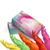 Рукавички нітрилові MEDIOK RAINBOW, без пудри, 100 шт.