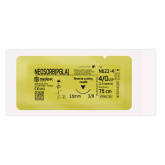 NEOSORB 4/0, голка 16 мм, 3/8, зворотно-ріжуча, 75 см