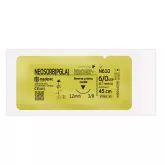 NEOSORB 6/0, голка 12 мм, 3/8, зворотно-ріжуча, 45 см