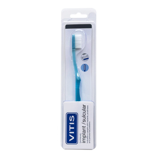 Щітка зубна м'яка VITIS IMPLANT SULCULAR