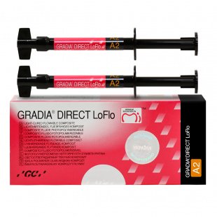 GRADIA DIRECT LoFlo шприц A2, 2 x 1.3 г, насадки
