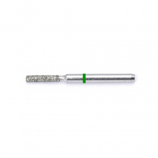 Бор алмазний 1095C, циліндр усічений, 1.2 мм, зелений