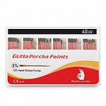 Штифти гутаперчеві №40, 120 шт.