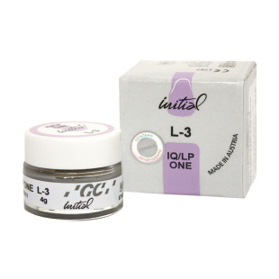 INITIAL IQ LP ONE Enamel Effect Shade 3 – Light Grey, 4 г, L-3
