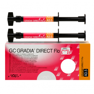 GRADIA DIRECT Flo шприц A3.5, 2x1.5 г, насадки