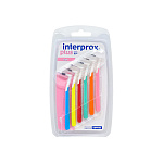 Щітка міжзубна INTERPROX PLUS 2G, MIX, 6 шт.