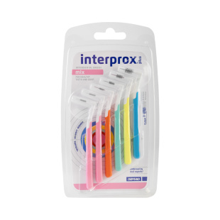 Щітка міжзубна INTERPROX PLUS 2G MIX, 6 шт.