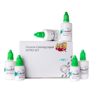 Initial Zirconia Coloring Liquid, INTRO KIT, 250 g