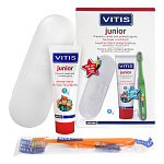 VITIS JUNIOR набір: гель-паста 75 мл, щітка, пенал