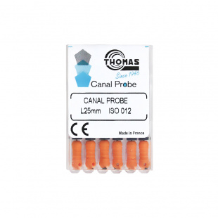 CANAL PROBE №12, 25 мм, 6 шт.