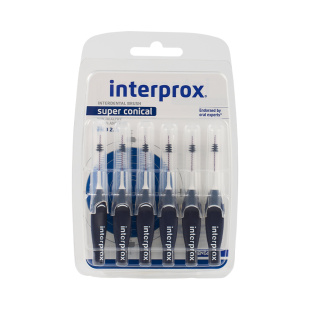 Щітка міжзубна INTERPROX 4G SUPER CONICAL 2.0 мм, 6 шт.