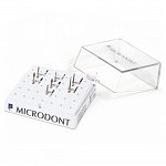 Бори алмазні, набір фінішний: 7 шт. жовті + блок  (10.803.009)