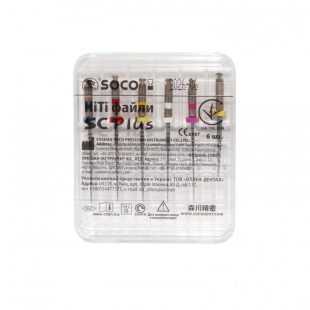 SOCO FILE SC PLUS, Асорті, 25 мм, 6 шт