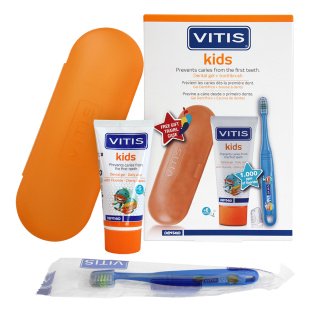 VITIS KIDS набір: гель-паста 50 мл, щітка, пенал