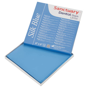 Хустини для кофердаму латексні SANCTUARY 6х6, 36 шт.