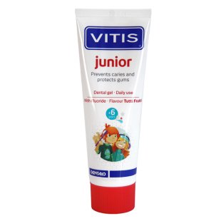 VITIS JUNIOR паста-гель для дітей 75 мл VITIS JUNIOR паста-гель для дітей 75 мл